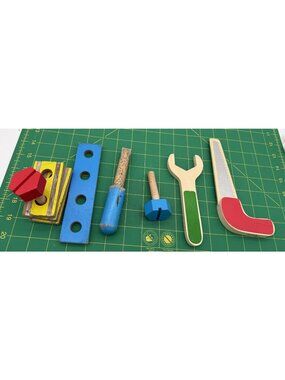 Melissa And Doug  Wood Tools for Workbench Replacements